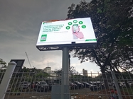 Shenzhen 10ft x 12ft Wodoodporny duży cyfrowy billboard P6 Stała rama Reklama uliczna Ekran ścienny Outdoor Led Displa