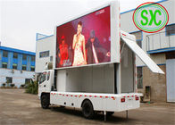 Na zewnątrz Truck Reklama Ekrany LED dla Festiwali / Salony motoryzacyjne OEM