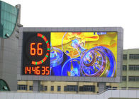 Zewnętrzny ekran led P10 Ekran LED RGB Pełne kolorowe znaki LED SMD IP65 Szafy 960 * 960 mm