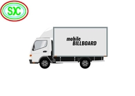 Zewnętrzny wyświetlacz LED ciężarówki mobilnej, wypożyczalny ekran mobilny LED P4 5 lat gwarancji