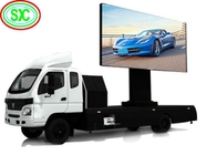 P10 Full Color LED samochodów Zarejestruj wyświetlacz o wysokiej rozdzielczości, ekran LED Truck