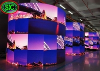 Elastyczny wyświetlacz LED Rolling Advertising, cyfrowy zakrzywiony ekran LED Video P10 smd 3535