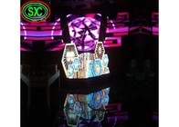 5 lat gwarancji 3D DJ Booth Stage Ekrany LED, Video Wyświetlacz 3D w Bar Booth