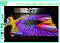 Interaktywny, delikatny, akrylowy akrylowy dyskotekowy panel podłogowy Dance Rgb Change Color