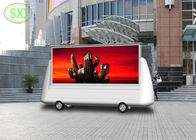Komercyjna wodoodporna HD Mobile Truck wyświetlacz LED ekran ściany P8