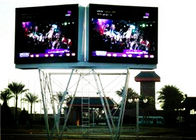 Reklama zewnętrzna Billboard LED Budynek Street Big P8 P10 Panele LED z kolumną