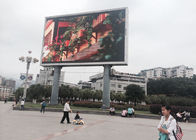 10000dots / ㎡ Big Outdoor Building Stałe nośniki reklamowe P10 LED Cyfrowe billboardy