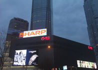 Zewnętrzny ekran reklamowy LED o wysokiej jasności P6 P8 P10 Montowany na budynku billboard reklamowy
