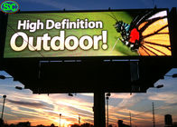 High Resolution 10mm Outdoor Billboard LED / RGB led panele ekranowe reklamę