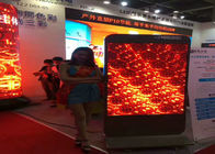 Wysokiej jasności ekran LED SMD RGB P10 z żelazną / stalową szafką super cienką