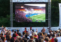 przednia konserwacja poza dużym kątem widzenia P10 LED wideo na ścianę imprezy sportowe na stadionie