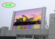 Wysoka jasność 5000cd / m² P6 Zewnętrzny kolorowy wyświetlacz LED do celów reklamowych