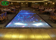 Wysoka waga obciążenia 3 w 1 SMD LED Dance Floor Outdoor P6.25 Na koncert, przenośny parkiet taneczny z kolorowym wyświetlaczem LED