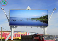 10mm Pixel Pitch Zewnętrzne billboardy LED w pełnym kolorze, komercyjny wyświetlacz reklamowy SMD3528 LED