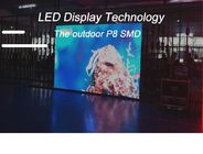 Wysoka rozdzielczość IP65 P8 Zewnętrzny kolorowy wyświetlacz LED Full Color SMD3535 1/4 Scan