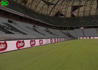 Sportowy baner stadionowy na obwodzie stadionu, rozwiązanie systemu obwodowego z reklamą