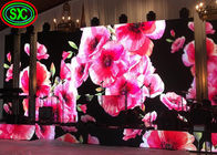 Dekoracje ślubne Indoor HD Rental Wyświetlacz LED P2 P3 P4 128 * 64 Rozdzielczość