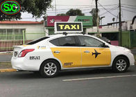 Taxi Dach Samochód Wyświetlacz LED Wyświetlacze reklamowe Pełny kolor P5 P6 do reklamy