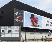 Billboardy P6 LED o wysokiej jasności, ekrany reklamowe LED na zewnątrz Szafka żelazna / stalowa