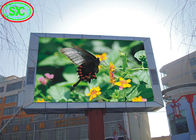 Duże aluminiowe billboardy P10 LED wyświetlają wysoką jasność