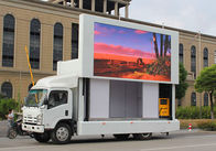 Zewnętrzna mobilna ciężarówka reklamowa Van Trailer P6 P8 P10 Ekran wyświetlacza LED