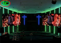 Kościół HD Tło P3.91 4x3m Etapowe ekrany LED