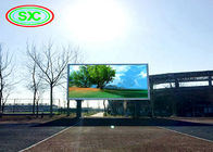 Ekran LED P10 Zewnętrzna ściana wideo Oszczędność energii Wyświetlacz reklamowy o wysokiej jasności