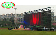 Wysoka częstotliwość odświeżania 3840 Hz Zewnętrzny ekran LED P 4,81 można umieścić w parku na imprezy