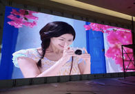 Ekran LED o wysokiej rozdzielczości SMD2121 w tle, wewnętrzna ściana wideo LED wyświetla billboard