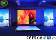 Wewnętrzny ekran ścienny wideo LED o wysokiej rozdzielczości P2.6mm Etapowe ekrany LED Panel wyświetlacza HD LED 500x500mm