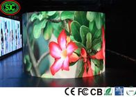 reklama w pełnym kolorze LED miękki zakrzywiony panel wyświetlacza rgb led module / wewnętrzny p3.91 led wideo chiny elastyczny ekran led