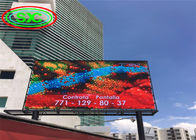 Zewnętrzny ekran LED P 6 o wysokiej jasności montowany na ścianie do reklamy