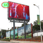 6000cd / m2 Jasność Zewnętrzny pełny kolor P6 P8 P10 billboard ledowy 1/4 skanowania jazdy
