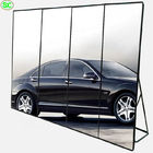 Kryty p2.5 Ruchomy stojak podłogowy Reklamowe ekrany LED / Led Mirror Display Wewnętrzny wyświetlacz reklamowy