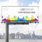 Tablice reklamowe SMD2727 RGB LED P8, zewnętrzny kolorowy znak reklamowy ze stalową ramą