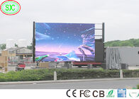 Zewnętrzny kolorowy wyświetlacz LED Duży ekran P10 Wodoodporny o wysokiej jasności ponad 7200cd Ekran LED ścienny LED wideo