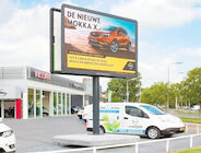Zewnętrzny ekran cyfrowy montowany na billboardzie wideo w pełnym kolorze P8 P10 Duży ekran reklamowy LED