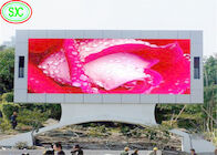 Wodoodporna reklama Zewnętrzny kolorowy wyświetlacz LED Stała instalacja z CE ROHS FCC CB SASO