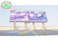 Zewnętrzny billboard LED P6 o wysokiej rozdzielczości w pełnym kolorze z kolumnami reklamowymi