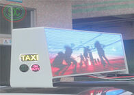 Wysoka jasność P5 o wysokiej jasności znak taksówki / ekran LED na dachu taksówki / wyświetlacz LED na górze taksówki