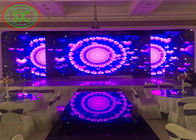 Doskonały kryty wyświetlacz LED o małej rozdzielczości 3 pikseli jako ekran tła stacji telewizyjnej