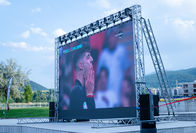 Wodoodporne ekrany LED P4.81 na scenie zewnętrznej Panel reklamowy Billboard