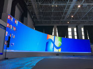 Zakrzywiony ekran sceniczny o wysokiej elastyczności, ekran kurtynowy P4 w pełnym kolorze