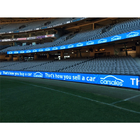 Ekrany reklamowe LED na stadion piłkarski, duża tablica ścienna LED wideo