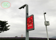 Kontrola Colud z systemem GPS Zewnętrzny wyświetlacz LED P 6-biegunowy do reklamy marki