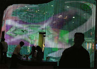 Centrum handlowe Kurtyna LED RGB z ekranu wyświetlacza 30mA DV 5V P25