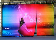 Obszar publiczny pokaz etap IP68 P25 Curtain wyświetlacz LED o jasności 6500cd / m2