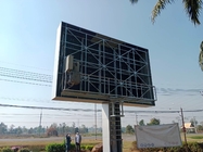 Dostosowany dwustronny wyświetlacz reklamy zewnętrznej P8 Wodoodporny ip65 Stały billboard w pełnym kolorze hd