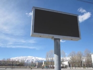 HD stała instalacja p8 960x960mm żelazna szafka zewnętrzna wodoodporna reklama panele ekranowe led;