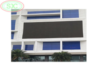 Stały, pełnokolorowy, zewnętrzny ekran LED P 6 o wysokiej jasności montowany na ścianie do celów reklamowych